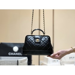 Chanel SMALL BAG WITH TOP HANDLE AS4959 Size 16*23.5*8cm 2025 new