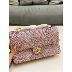 Chanel classic flap CF  AS1112  25.5cm  Phtyon Leather  2025 new