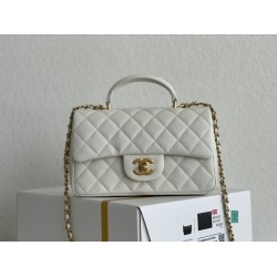 Chanel classic flap with handle 20cm 2025 new