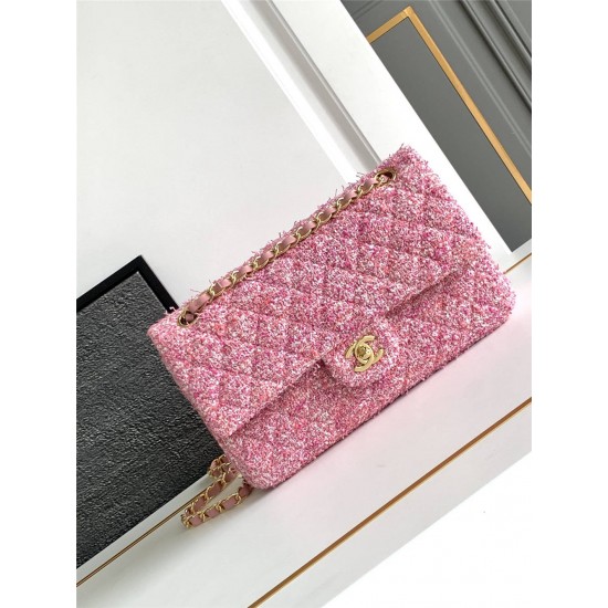 Chanel classic flap  CF 25cm 2025 new Tweed