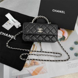 Chanel WOC with handle 17cm mini 2025 new