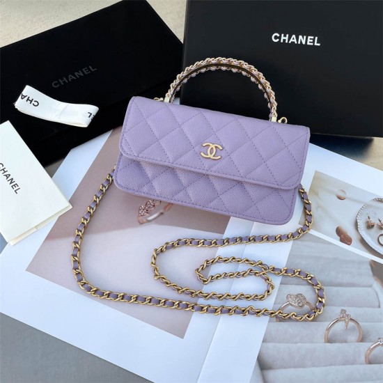 Chanel WOC with handle 17cm mini 2025 new