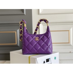 Chanel Bodin.joyeux Hobo 22.5*19.5*8.5cm 2025 new