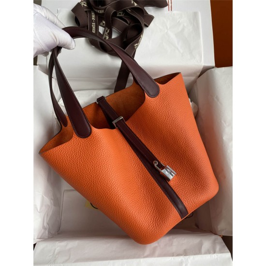 Hermes Picotin 18cm Taurillon Clemence 2025 new