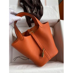 Hermes Picotin 18cm Taurillon Clemence 2025 new