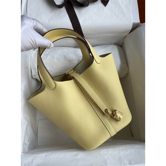 Hermes Picotin 18cm Taurillon Clemence 2025 new