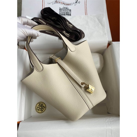 Hermes Picotin 18cm Taurillon Clemence 2025 new