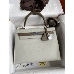 Hermes Kelly 25cm goat leather 2025 new