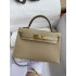 Hermes mini kelly 2  goat leather 19cm 2025 new