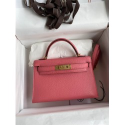 Hermes mini kelly 2  goat leather 19cm 2025 new