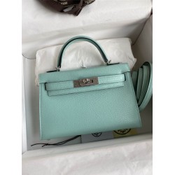 Hermes mini kelly 2  goat leather 19cm 2025 new