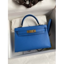 Hermes mini kelly 2  goat leather 19cm 2025 new