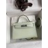 Hermes mini kelly 2  goat leather 19cm 2025 new