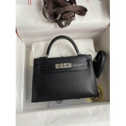 Hermes mini kelly 2  goat leather 19cm 2025 new