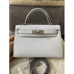 Hermes mini kelly 2  goat leather 19cm 2025 new