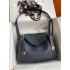 Hermes Lindy 30cm Taurillon Clemence 2025 new