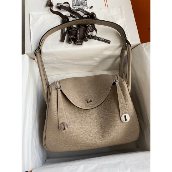 Hermes Lindy 30cm Taurillon Clemence 2025 new