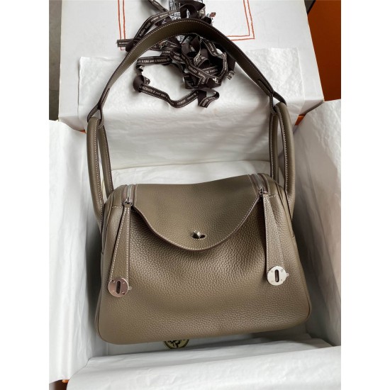 Hermes Lindy 30cm Taurillon Clemence 2025 new