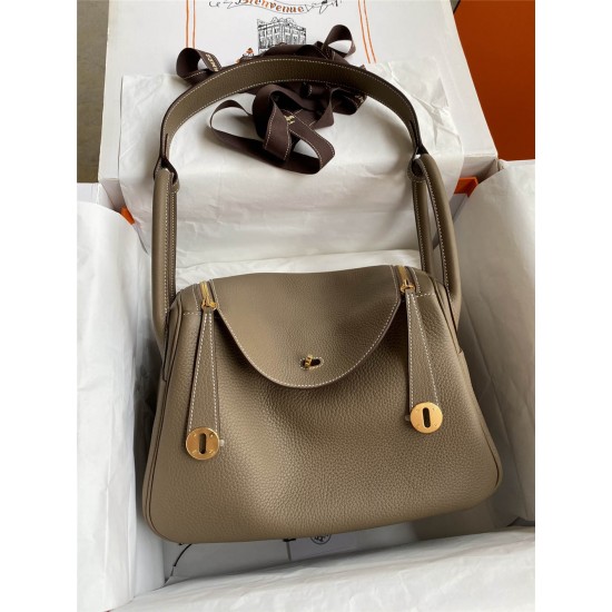 Hermes Lindy 30cm Taurillon Clemence 2025 new