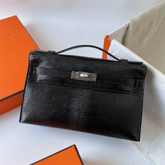 Hermes Mini Kelly 22cm lizard 2025 new