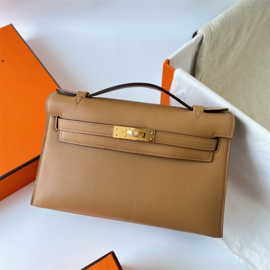 Hermes Mini Kelly 22cm Swift  2025 new