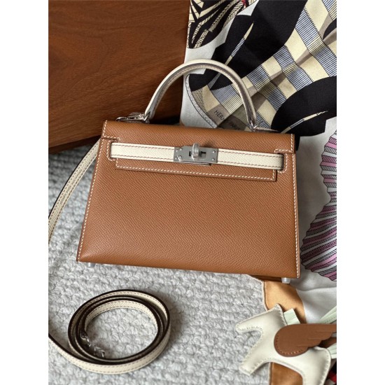 Hermes  Mini Kelly 2 19cm  epsom 2025 new