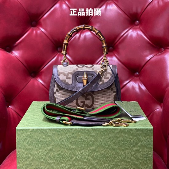 Gucci Bamboo joint bag 21*15*7cm  2025 New