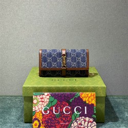 Gucci WOC  denim 19*10*3.5cm  2025 New