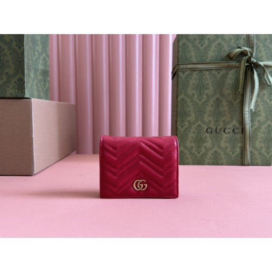 Gucci GG Marmont wallet 11cm 2025 New