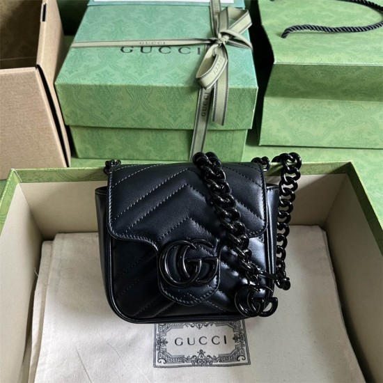 Gucci 739599  12x12.5x7cm  GG Marmont 2025 New