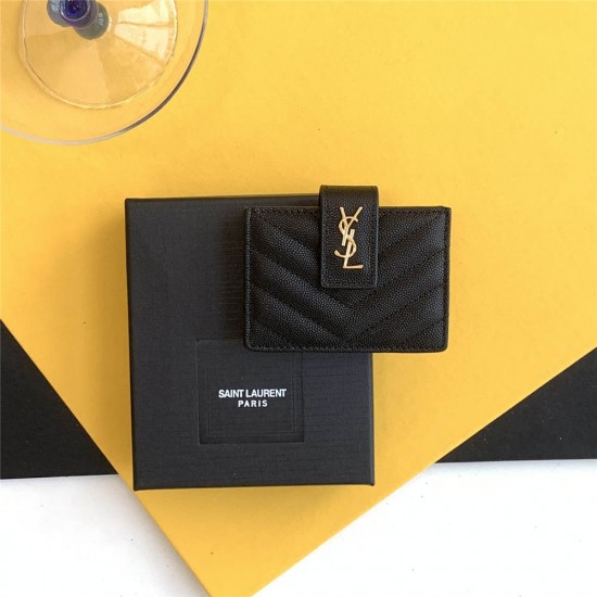 YSL SAINT LAURENT wallet 607907 size:  10*6.5*2cm 2025 New