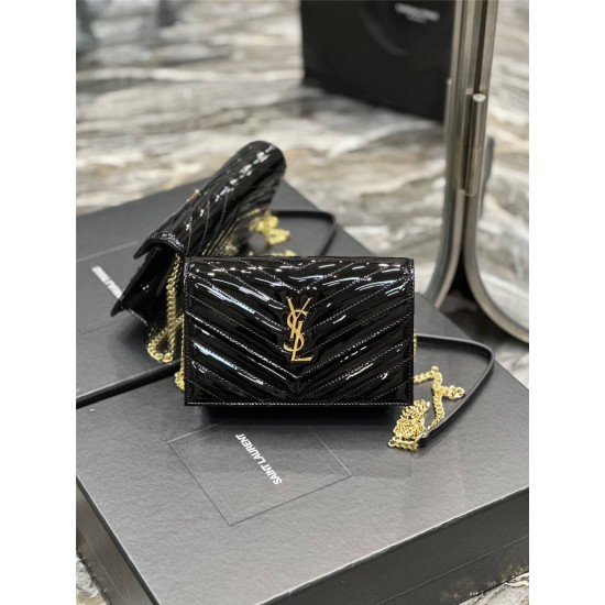 YSL SAINT LAURENT WOC 19cm 393953 2025 New