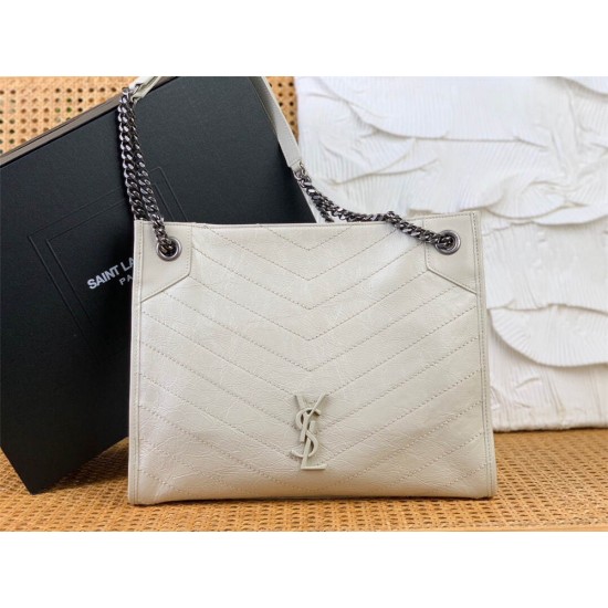 YSL SAINT LAURENT 577999  NIKI SHOPPING BAG 33x27x11.5cm 2025 New