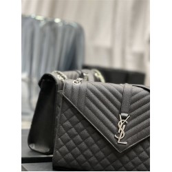 YSL SAINT LAURENT Envelope 487198 size: 31×22×7.5cm 2025 New