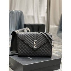 YSL SAINT LAURENT Envelope 487198 size: 31×22×7.5cm 2025 New