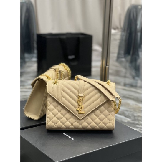 YSL SAINT LAURENT Envelope 487206 size: 24x17.5x6cm 2025 New