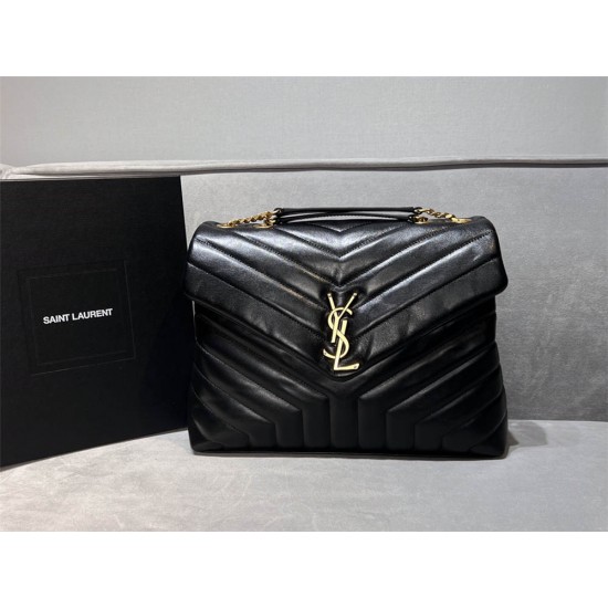 YSL SAINT LAURENT LouLou 392288 32×22×11cm 2025 New