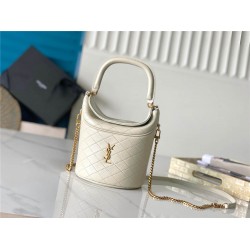 YSL SAINT LAURENT GABY MINI BUCKET 763961 size: 19x17x15cm 2025 New