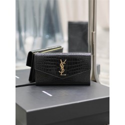 YSL SAINT LAURENT UPTOWN 582124 size: 21.5×12×2.5cm wallet  2025 New