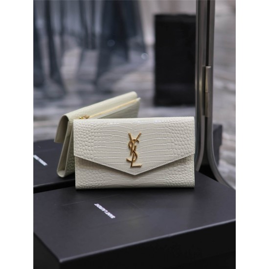 YSL SAINT LAURENT UPTOWN 582124 size: 21.5×12×2.5cm wallet  2025 New