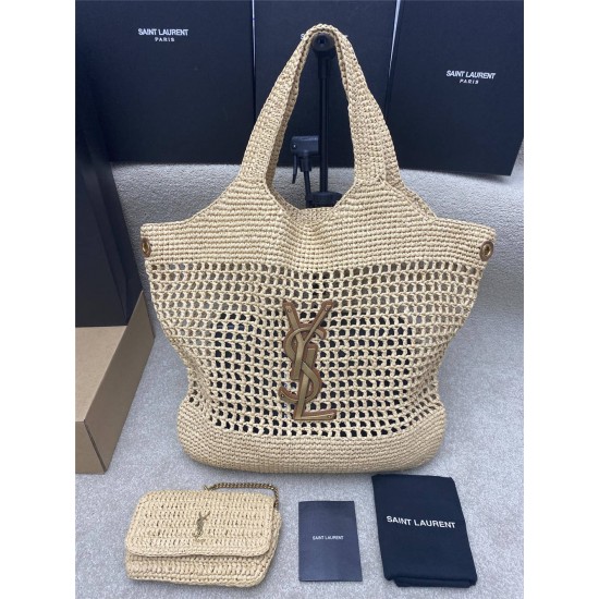 YSL SAINT LAURENT ICARE 698651 58x47×8cm 2025 New