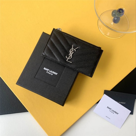 YSL SAINT LAURENT SLP wallet 423291 10x7.5x0.5 cm 2025 New