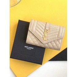 YSL SAINT LAURENT SLP wallet 575974  size: 13x9x1.5 cm 2025 New