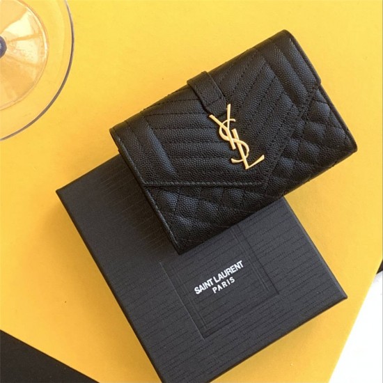 YSL SAINT LAURENT SLP wallet 575974  size: 13x9x1.5 cm 2025 New