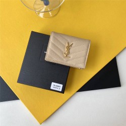 YSL SAINT LAURENT SLP wallet  530841 尺寸 11*8.5*3cm 2025 New