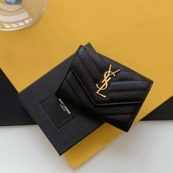 YSL SAINT LAURENT SLP wallet  414404  13*9*3CM 2025 New