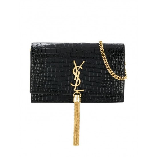 YSL SAINT LAURENT KATE MONOGRAM 452159   size: 19x12.5x4cm 2025 New