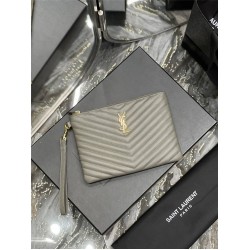 YSL SAINT LAURENT pouch 379039 size: 24×17.5×1.5cm 2025 New