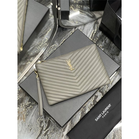 YSL SAINT LAURENT pouch 413444 size: 30×21.5×2cm 2025 New