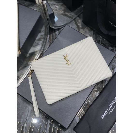 YSL SAINT LAURENT pouch 413444 size: 30×21.5×2cm 2025 New